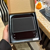 ميزان زجاجي مع مؤقت اسود للقهوة المختصة