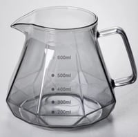 سيرفر v60 اسود مضلع فاخر -مقاس 600 مل