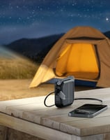 مصباح ليد محمول يعمل بالطاقة الشمسية مع باور بانك...