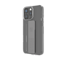 كفر سيليكون مع غريب لايفون 16 برو لون رمادي من ليف...