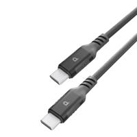 Powerology Power Sync Weave USB-C إلى USB-C PD 60W