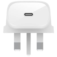 شاحن حائط Belkin بقوة 20 وات مع كابل تايب سي تو تا...