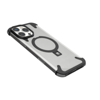 كفر موبايل ايفون 16 برو المانيوم لون اسود من ليفلو