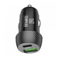 شاحن سياره تن بلس بقوة 30wpd+18w usb- (T3455