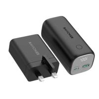 بطارية راف باور بسعة 10000 ملي امبير بقوة 30 واط ب...