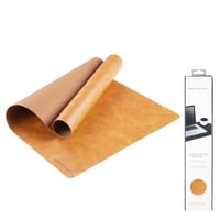 وسادة مكتب جلد ناعمة من باورولوجي -بيج