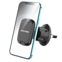 حامل بفتحة تهوية مغناطيسية للسيارة مع خطاف قابل لل...