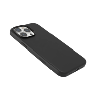 كفر جوال ايفون 16 برو ماكس سيليكون لون اسود من ليف...