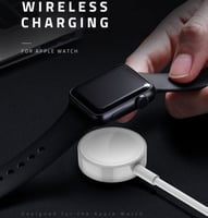 شاحن لاسلكي مغناطيسي من قرين2 في 1 لساعة أبل مع كا...