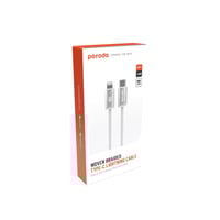 كابل بورودو Woven 30W Lightning to Type-C بطول 1.2...