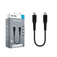 اي ون كيبل من C-USB إلى C-USB بطول 20 سم اسود