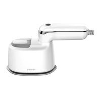 مكواة بورودو المحمولة بالبخار والحرارة بمقبض دوار...