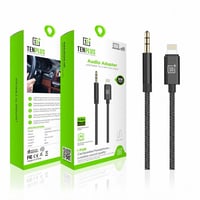 وصلة AUX لايتنينج للأيفون من TENPLUS أسود