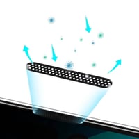 قرين لايون واقي شاشة زجاجي شفاف ثلاثي الأبعاد بخصو...