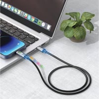 كابل شحن Green Lion USB-C إلى Lightning مزود بمؤشر...