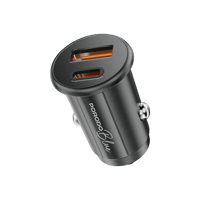 شاحن سيارة بورودو بلو ثنائي المنفذ 30 وات مع كابل...