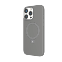 جراب موبايل ايفون 16 برو ماغ سيف ليكود لون رمادي م...