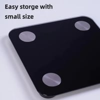 ميزان الجسم الذكي من قرين لايون - أسود