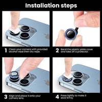 حامي كمرا حلقات للايفون 13برو/13برو ماكس