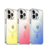 قرين لايون قوس قزح ماج سيف للآيفون 13 برو ، شفط مغ...