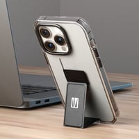 كفر ليفيلو شفاف مسكة اسود ايفون 14 pro