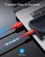 كابل باور لاين بلس III من Lightning إلى USB A طراز...