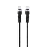 وصلة شاحن تايب سي مضفر بطول 2 متر أسود جرين ليون