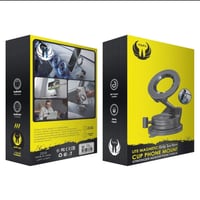 حامل جوال مغناطيسي مع شفاط قوي – دوران 360° من YOU...