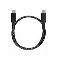 كابل باورولوجي 60 وات 30 سم من USB-C إلى USB-C، أس...