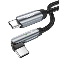 بورودو كابل مضفر 100 واط PD C إلى C مع رأس قابل لل...