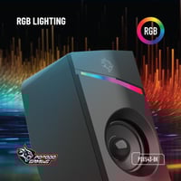 مكبرات صوت ستيريو للألعاب من Porodo، كابل سلكي بطو...