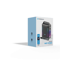 مكبر صوت للفعاليات بقوة 200 واط باللون الفضي من بو...