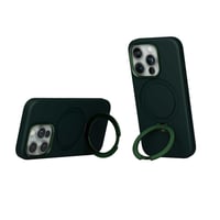 كفر ايفون 15 برو سيليكون أخضر ليفيلو