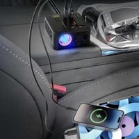 محول طاقة للسيارة بورودو 200 واط QC3.0 PD+USB UK ك...