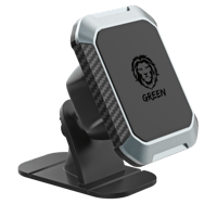 حامل سيارة مغناطيسي أخضر متوافق مع جميع أجهزة الهو...