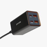 شاحن سطح المكتب بورودو 65W GaN 4 منافذ USB-C مزدوج...