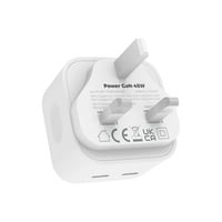 شاحن جداري بقوة 45 واط -منفذين PD .