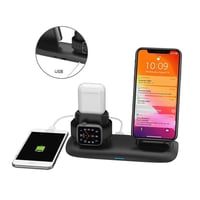 قاعدة شحن بورودو 4 في 1 بقوة 10 واط