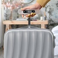 ميزان أمتعة رقمي من جرين ليون، سعة 50 كجم، وظيفة ا...