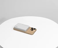 شاحن متنقل 10000 ملي أمبير 20 واط أبيض بورودو Poro...