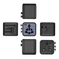 فيش سفر JODA TOUR X متعدد المداخل - اسود