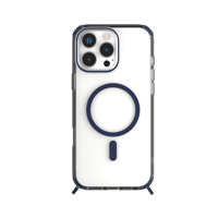 جراب ايفون 16 برو ماغ سيف لون ازرق داكن من ليفلو