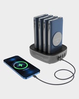 ستيشن باورولوجي 4 في 1 باور بانك لاسلكي 10000 مللي...