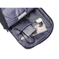 حقيبة بورودو لايف ستايل كروس بودي مع قفل بصمة الإص...