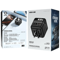 شاحن Green Lion GaN Premium Series بقوة 42 وات مع...