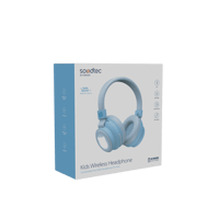 سماعات رأس لاسلكية للأطفال من بورودو ساوندتك - دب...