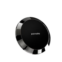 حامل مغناطيسي للسيارة بورودو قرص دائري - أسود