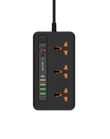 بورودو توصيلة كهربائية HUB 4 USB-A/USB-C مجموعة ال...