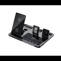 4 في1 منصة شحن لاسلكية مكتبية من قرين لايون