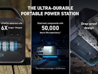 أنكر باورهاوس 521 بطارية شحن محمولة بقوة 256W